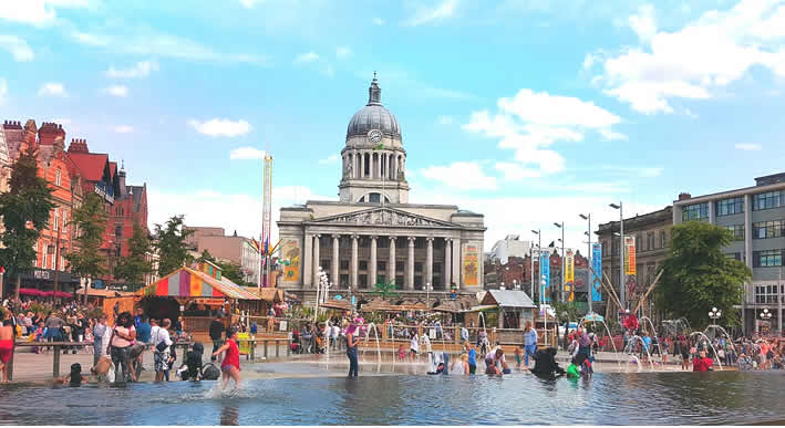 Nottingham: Die Stadt von Robin Hood