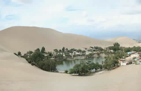Huacachina – die einzige wirkliche Oase in Amerika